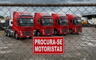 Escassez de Motoristas: 2,9 Milhões de Vagas Abertas Globalmente