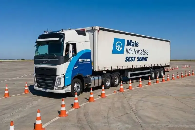 CNH Gratuita SEST SENAT: Categorias C, D e E - Motoristas